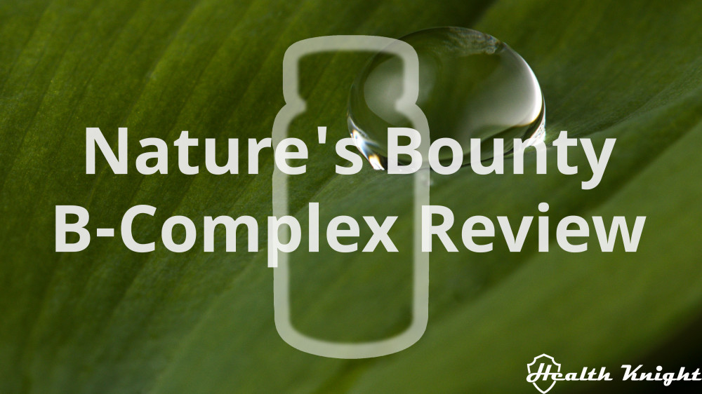 Nature's Bounty B Complex Review