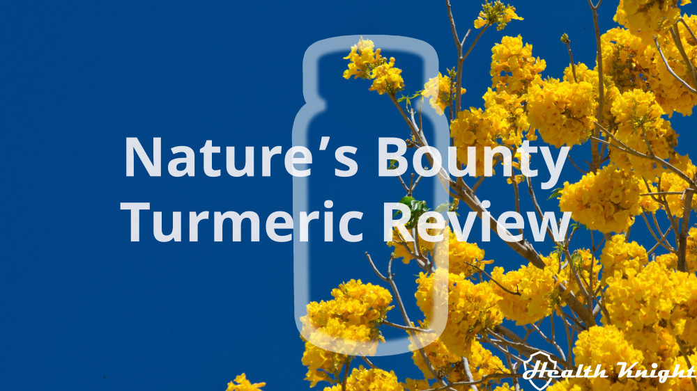 Nature's Bounty Turmeric Review