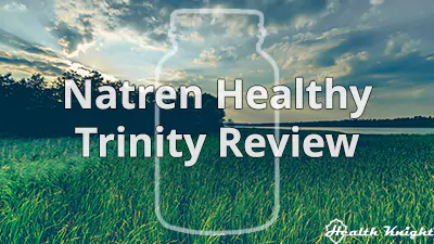 Natren Healthy Trinity Probiotic Review