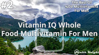Vitamin IQ Whole Food Multivitamin For Men